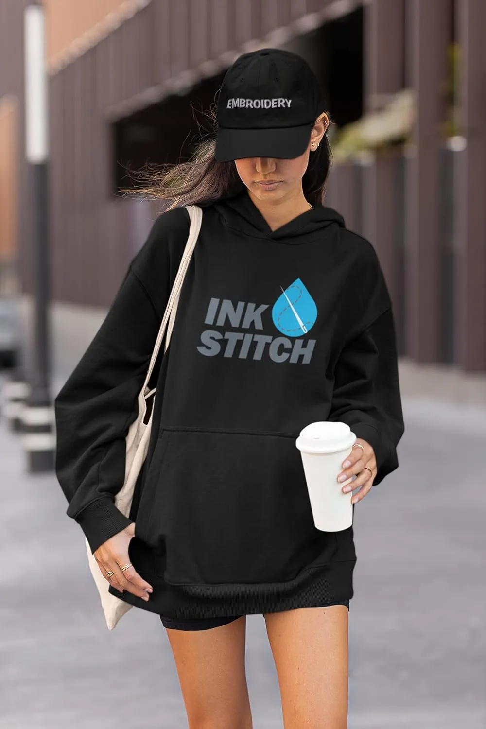 INK STITCH Unisex Design Your Own Hoodie -Custom Hoodies - Team Sweatshirts - Multicolors