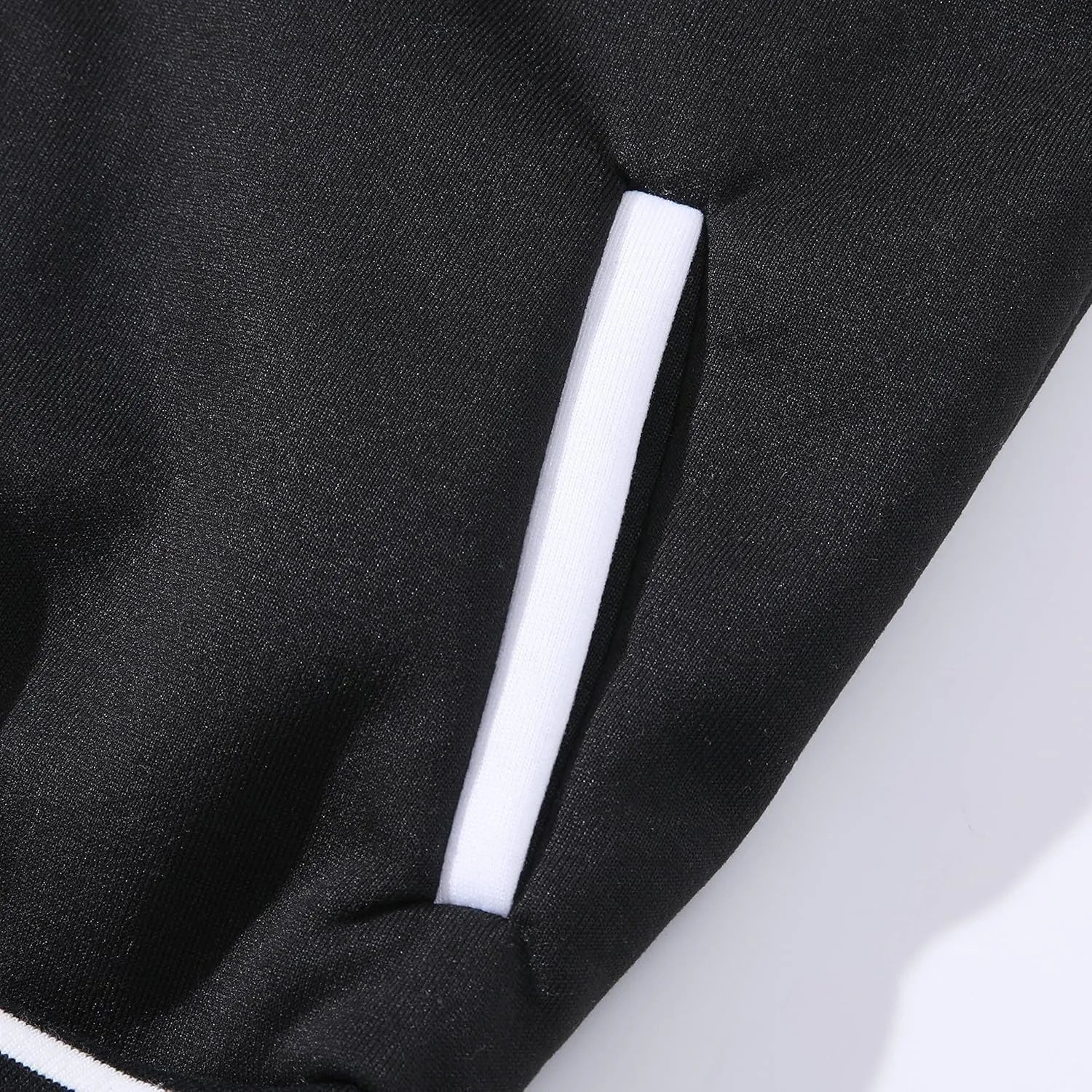 Kids Baseball Jackets Boys Girls Fit Varsity Jacket Casual Lightweight Plain Button Cardigan School Coat