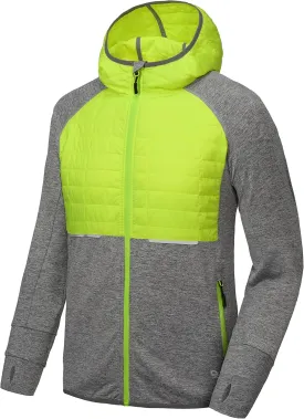 Little Donkey Andy Men's Lightweight Running Jackets Full Zip Hooded Sports Jacket for Winter Hiking Golf Casual