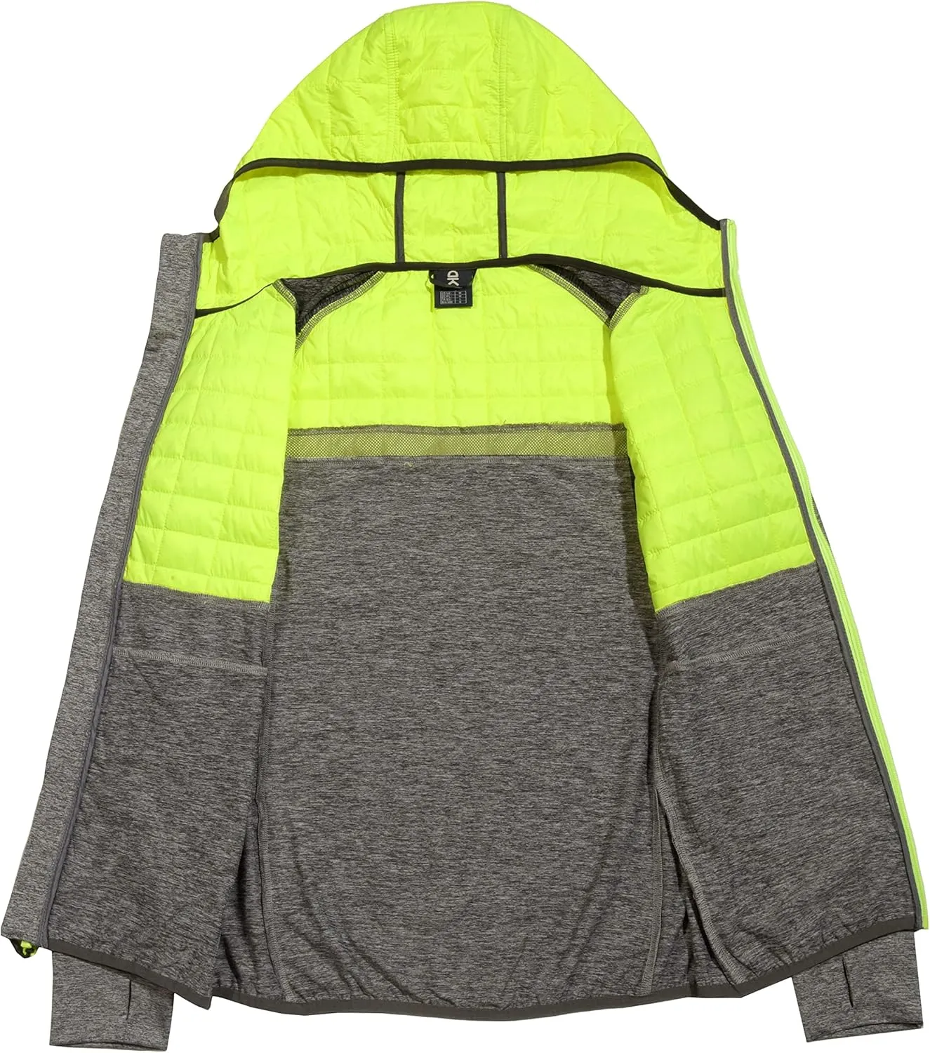 Little Donkey Andy Men's Lightweight Running Jackets Full Zip Hooded Sports Jacket for Winter Hiking Golf Casual