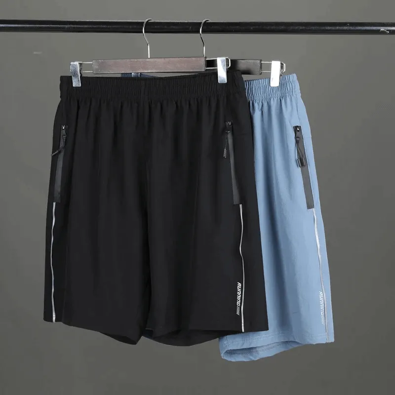 Men's Athletic Running Shorts with Zipper Pockets - SF2172