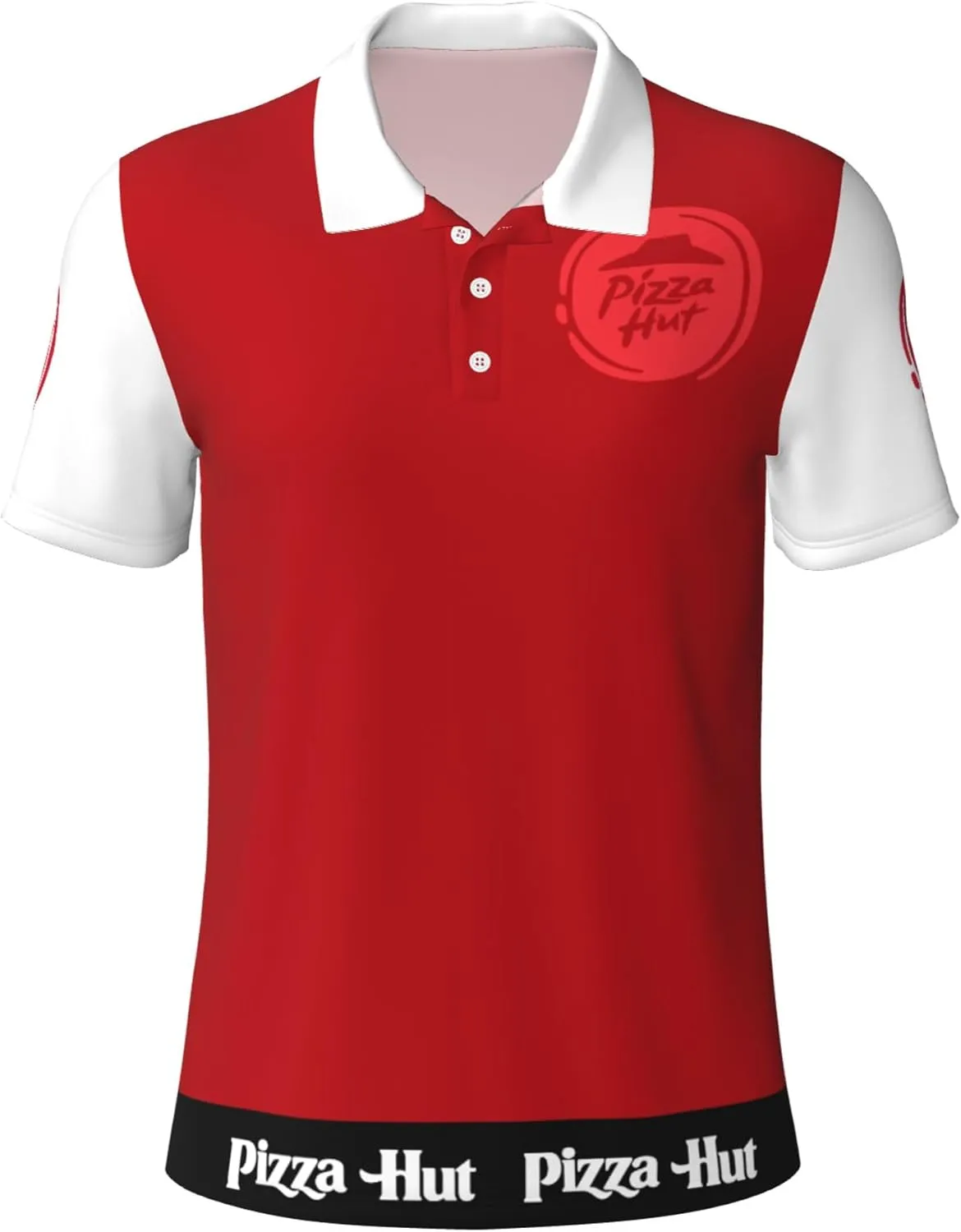 Mens Polo T-Shirt Short Sleeve Crew Neck T Shirts for Men Work Uniform Funny Clothes