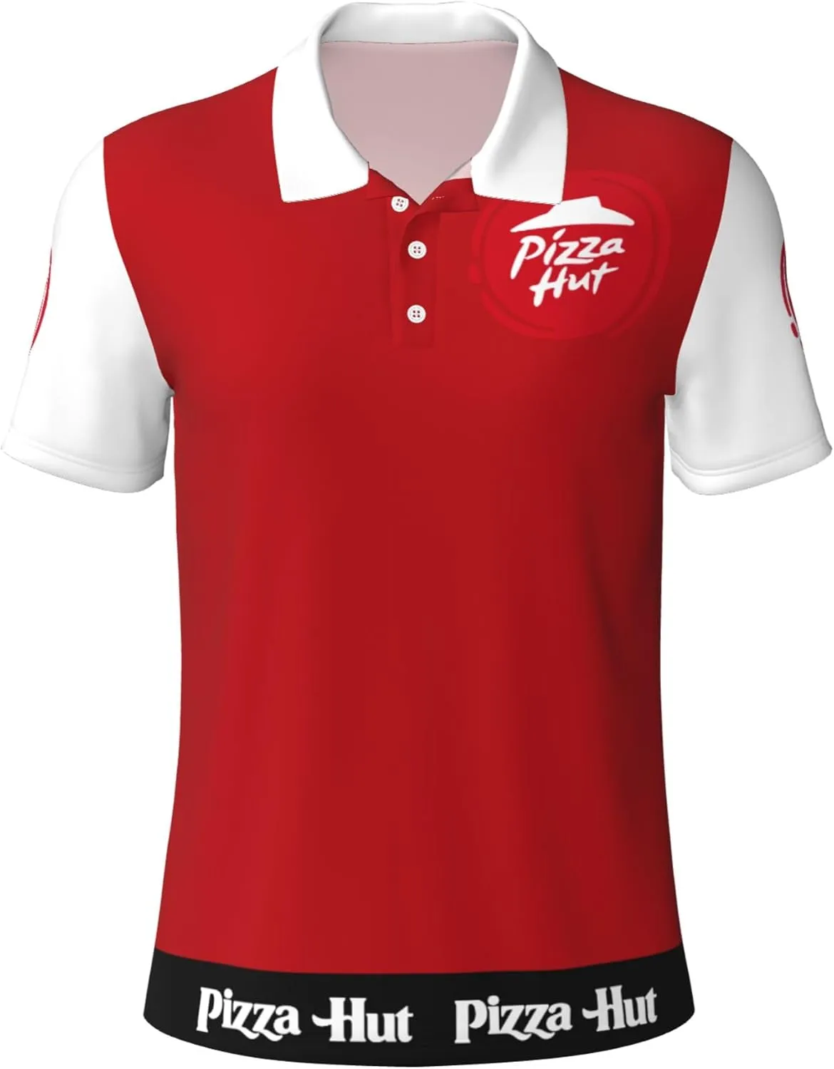 Mens Polo T-Shirt Short Sleeve Crew Neck T Shirts for Men Work Uniform Funny Clothes