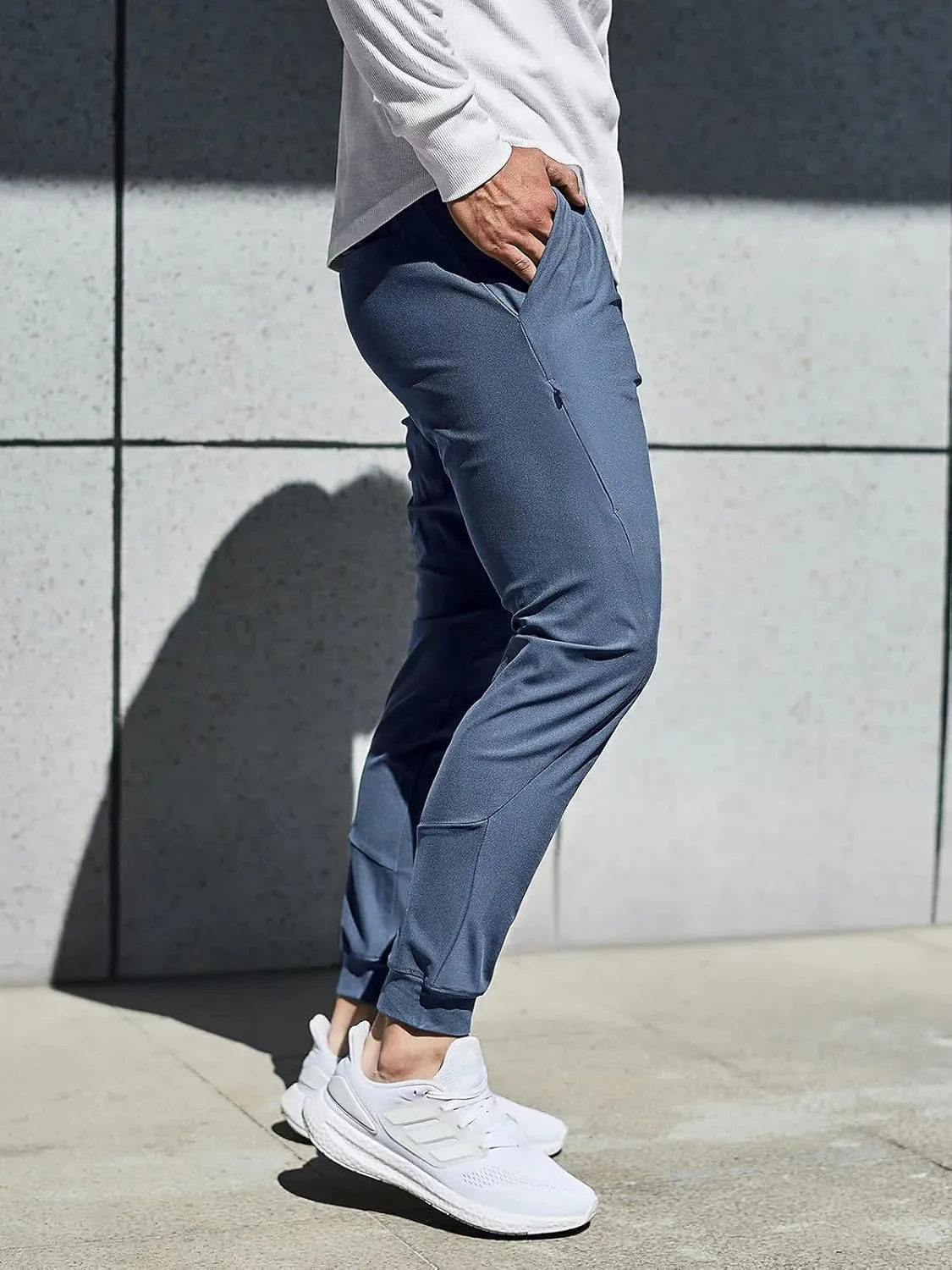 Men's Sweatpants Quick-Drying Stretch Sports Trousers Track Pants Running Workout