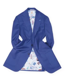 Senszio - Blue Wool Sports Jacket 148