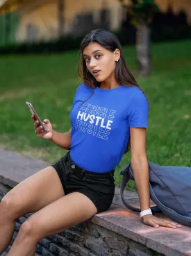 T-shirts for women 'HUSTLE' Design