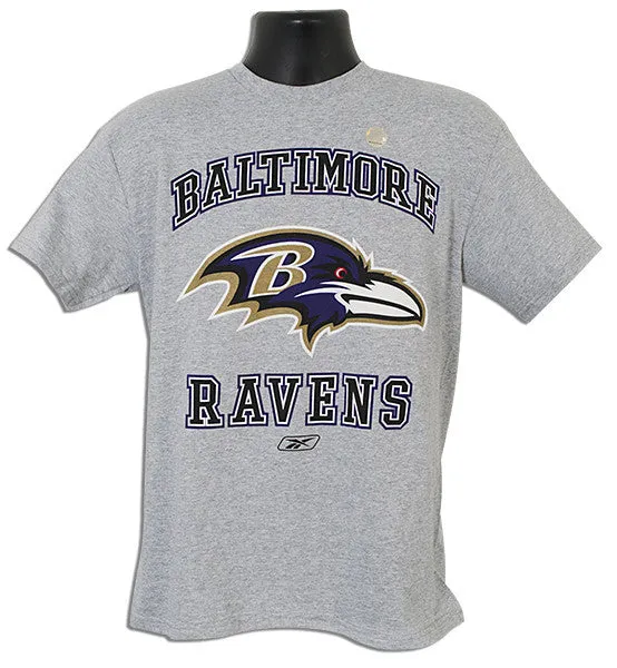 TSBR01G T-Shirt Baltimore Ravens ASH GREY